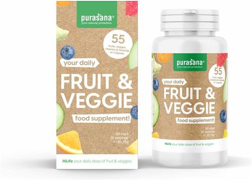 Purasana Multivitaminen Fruit & Veggie 60 capsules