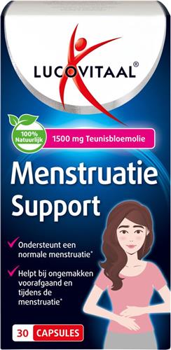 Lucovitaal Menstruatie Support 30 capsules