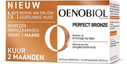 OENOBIOL Perfect Bronze 2x30 Bruinings Capsules - Bruiningsversneller - Bruinen zonder zon - 2x30 caps