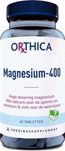 Orthica Magnesium 400 (Voedingssupplement) - 60 tabletten