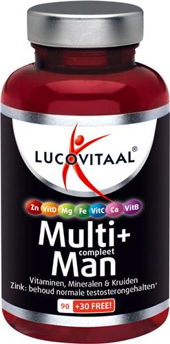 Lucovitaal Multi+ compleet Man