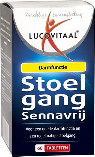 Lucovitaal Stoelgang Tabletten - Sennavrij - 60 tabletten - Voedingssupplementen