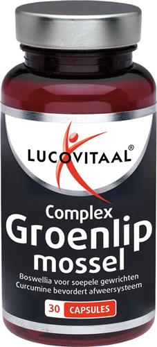 Lucovitaal Groenlipmossel Complex Voedingssupplement - 30 capsules