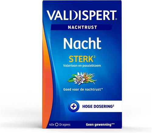 Valdispert Nacht Sterk - Passiebloem voor een goede nachtrust* - 40 tabletten