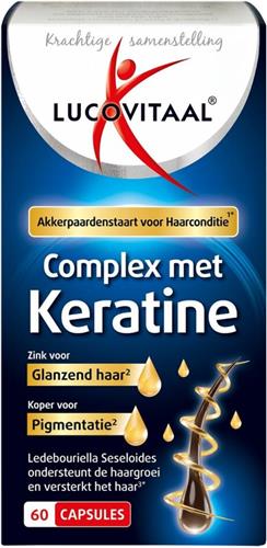 Lucovitaal Complex met Keratine 60 capsules