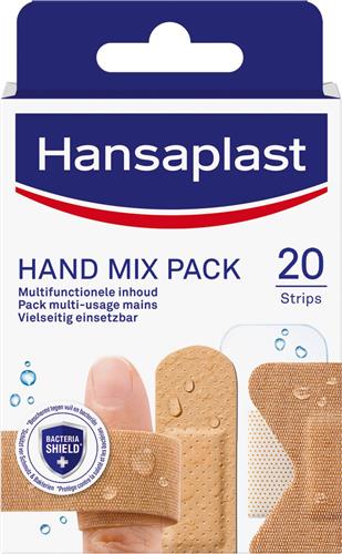 Hansaplast Hand Mix Pack Pleisters - Wondpleisters - Wondverzorging - 20 Stuks