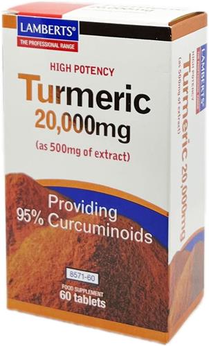 Digestive supplement Lamberts Turmeric 60 Units