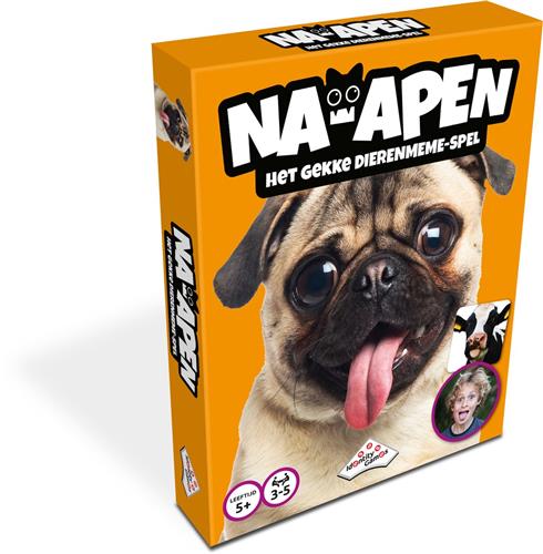 Na-Apen gekke-dieren-meme spel