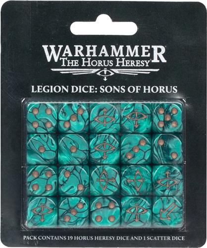 Horus Heresy: Legion Dice Set Sons of Horus