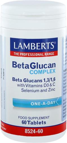 Lamberts Bèta Glucaan complex 60 tabletten