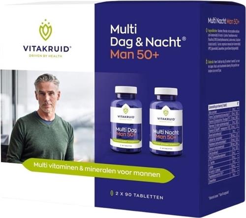 Vitakruid - Multi Dag & Nacht Man 50+ - 2x30pcs