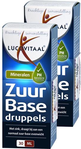 Lucovitaal Zuur Base Groene Thee Voedingssupplement - 20 stuks