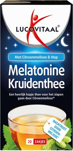 6x Lucovitaal Thee Melatonine 20 stuks