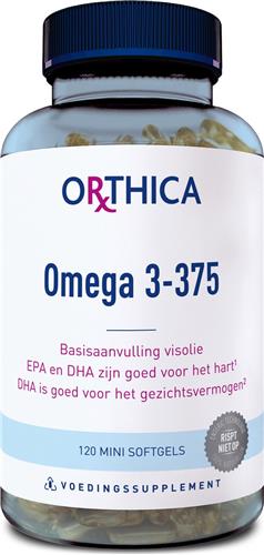 Orthica Omega 3-375 120 softgels