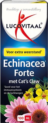 Lucovitaal - Echinacea Cat's Claw Weerstand druppels - 100 ml - Voedingssupplement