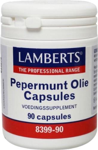 Lamberts Pepermuntolie 100mg (90vc)