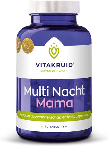 Vitakruid Multi Nacht mama Voedingssupplement - 90 tabletten