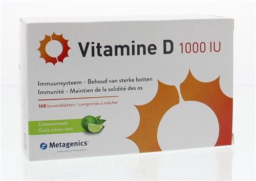 Vitamine d3 1000 168 st