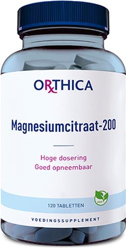 Orthica Magnesium citraat 200 (120tb)