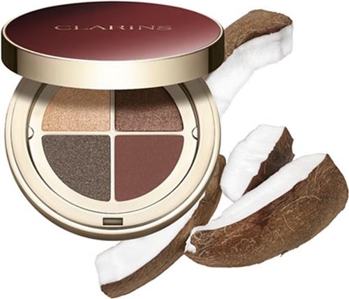 Clarins Make-Up Oogschaduw Ombre 4 Couleurs 10 Maple Gradation 4.2gr