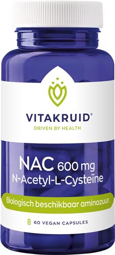 Vitakruid - NAC 600mg N-Acetyl-L-Cysteine - 60 cp