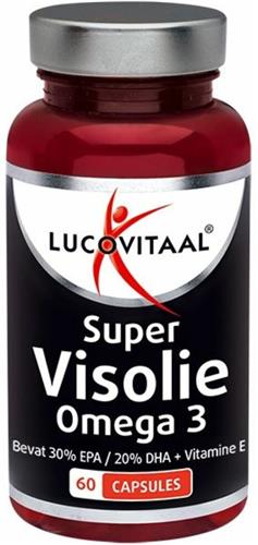 3x Lucovitaal Super Visolie Omega 3 60 capsules