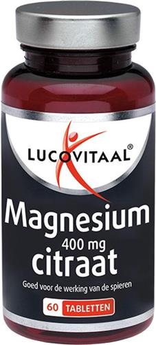 Lucovitaal Magnesium Citraat Voedingssupplement - 60 tabletten