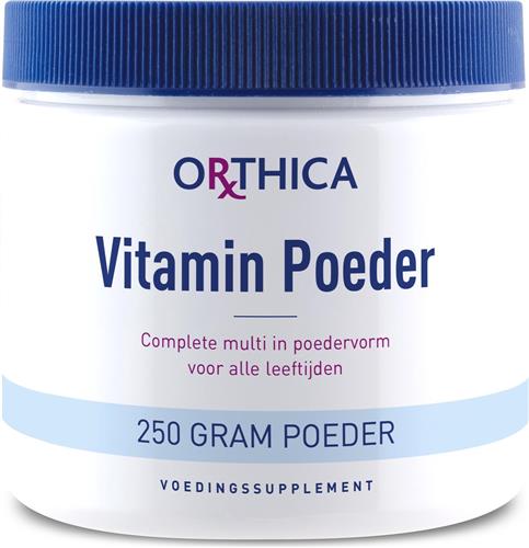 Orthica - Vitamine Poeder - 250 gr - Multivitamine