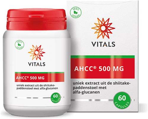 Vitals - AHCC - 500mg - 60 capsules