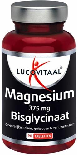 Lucovitaal Magnesium 375mg Bisglycinaat 90 tabletten