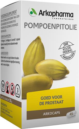 Arkocaps Pompoenpitolie - 45 Capsules