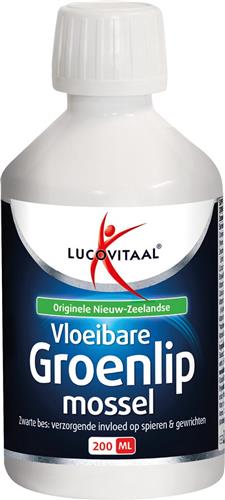 3x Lucovitaal Groenlipmossel Vloeibaar 200 ml