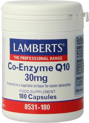 Lamberts Co-Enzym Q10 30 mg  - 180 capsules