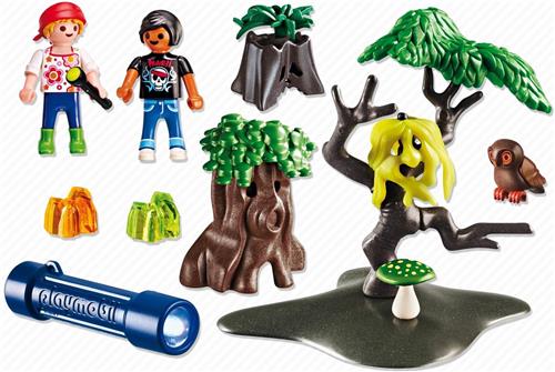 PLAYMOBIL Nachtdropping met UV-lamp - 6891