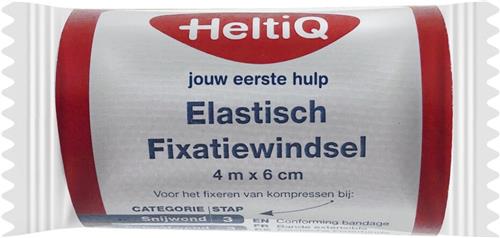 HeltiQ Elastisch Fixatiewindsel 4 m x 6 cm