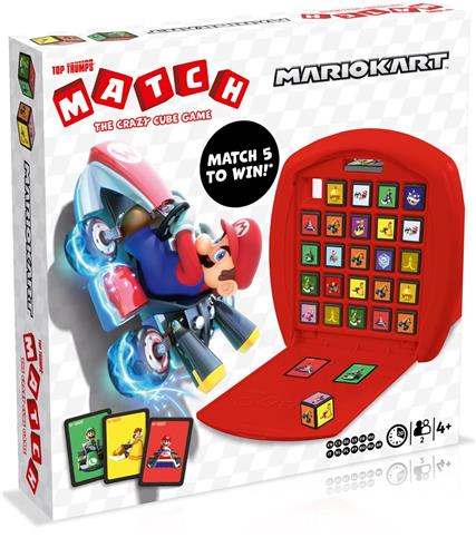 MATCH 5-op-rij - Super Mario Kart bordspel