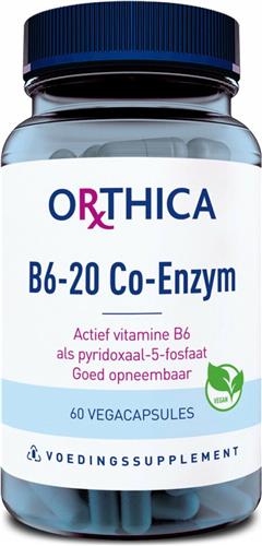 Orthica B6-20 Co-Enzym (voedingssupplement) - 60 Capsules