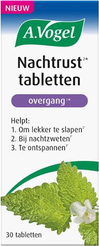 A.Vogel Famosan Overgang Slaap tabletten - Citroenmelisse helpt om lekker te slapen* in de overgang - 30 st