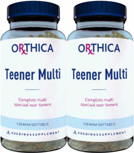 2x Orthica Teener Multi 120 softgels