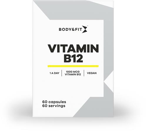 Body & Fit Vitamine B12 - 1000 mcg - Vegan Vitamine B - 60 Capsules