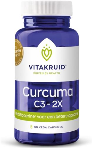 Vitakruid Curcuma C3-2X - 60 vegicaps