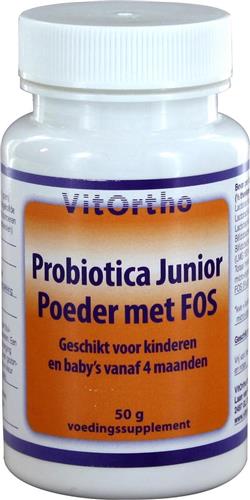 Probiotica Junior Poeder met FOS  (50 gram) - VitOrtho