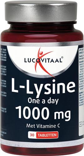 Lucovitaal L-lysine One a Day 1000 milligram Voedingssupplement - 30 tabletten