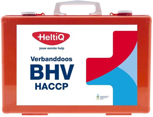 HeltiQ BHV Verbanddoos Modulair HACCP Oranje