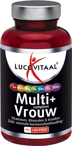 Lucovitaal Multi + Compleet Vrouw 120 tabletten