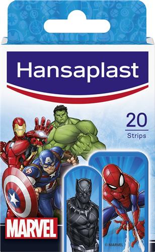 Hansaplast Kids Marvel Pleisters - Wondpleisters - Wondverzorging Kinderen - Kinderpleisters - 20 Stuks