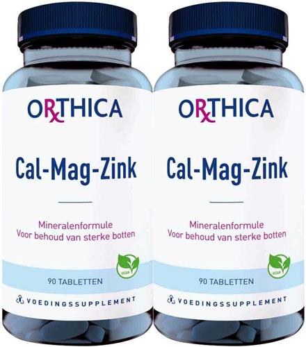 2x Orthica Cal-Mag-Zink 90 tabletten