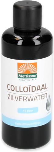 Mattisson - Colloïdaal Zilverwater 15PPM - 100% Zuiver Gedistilleerd Water - 100 ml