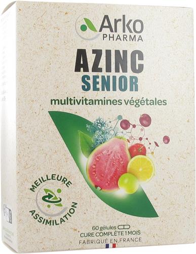 Arkopharma Azinc Senior Multivitaminen 60 Capsules