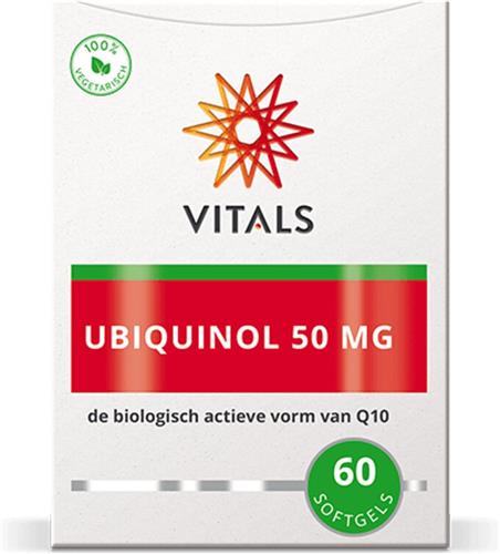 Vitals Ubiquinol 50 mg 60 softgels